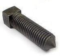 Square Head Set Screw, Cone Point, 5/16-18 x 3/4', Alloy Steel Case Hardened, Black Oxide, Full Thread (Quantity: 3000) Coarse Thread, 5/16 inch Square Head Bolts, Length: 3/4 inch