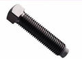 Square Head Set Screw, Dog - Half, 7/8-9 x 2', Alloy Steel Case Hardened, Black Oxide, Full Thread (Quantity: 25) Coarse Thread, 7/8 inch Square Head Bolts, Length: 2 inch