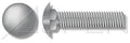 (15pcs) 1/2'-13 X 20, Carriage Bolts, Round Head, Square Neck, Full Thread, Steel, Hot Dip Galvanized, Ships Free in USA
