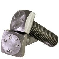 1/2'-13x5 1/2' (PT) Square Head Bolt, A307 Grade A, Plain (inch) (Quantity: 125)