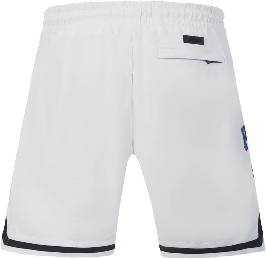 Mens NBA Classic Chenille Cotton Double Knit Athletic Short