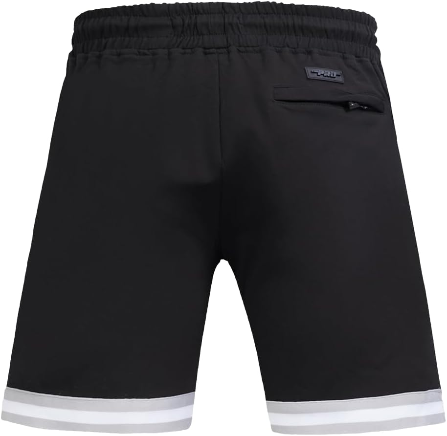 Mens NBA Classic Chenille Cotton Double Knit Athletic Short