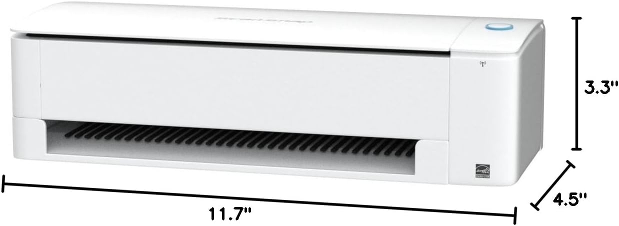 ScanSnap iX1300 Compact Wireless or USB Double-Sided Color Document, Photo & Receipt Scanner with Auto Document Feeder and Manual Feeder for Mac or PC, White