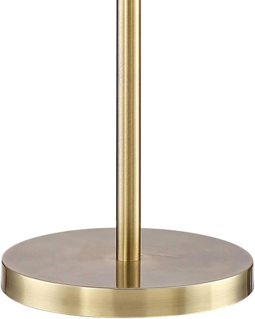 360 Lighting Aaron Mid Century Modern 64' Tall Standing Floor Lamps Set of 2 Lights Tree Task Adjustable 3-Light Gold Metal Aged Brass Finish Living Room Bedroom House Reading Office Home Decor