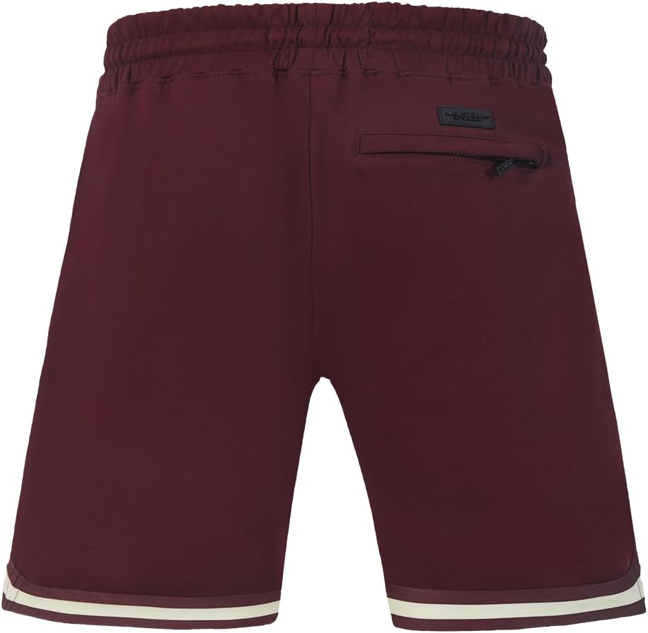 Mens NBA Classic Chenille Cotton Double Knit Athletic Short