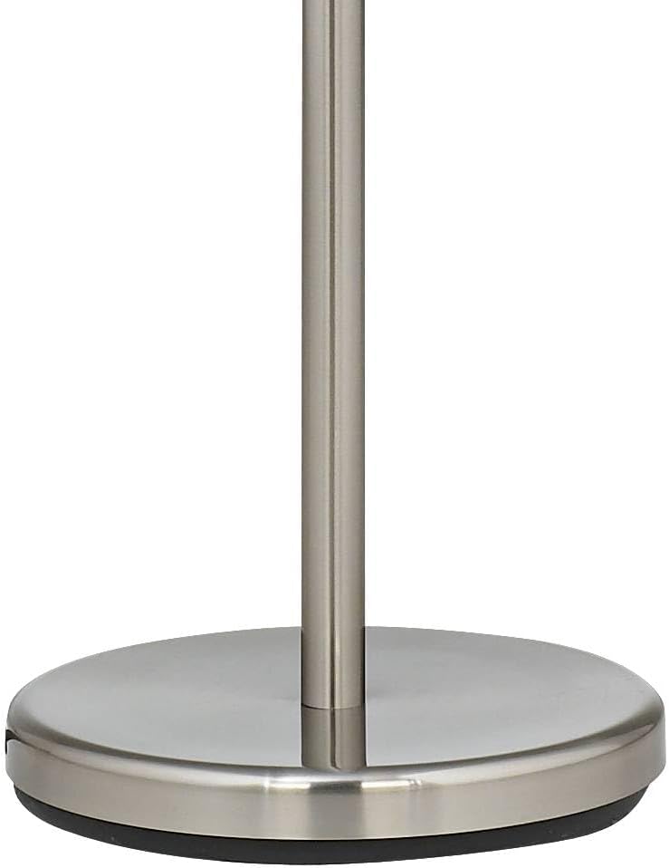 360 Lighting Trac Modern 64' Tall Standing Floor Lamps Set of 2 Lights Tree-Style Task 3-Light Adjustable Silver Metal Brushed Steel Finish Living Room Bedroom House Reading Office Home Decor Dining