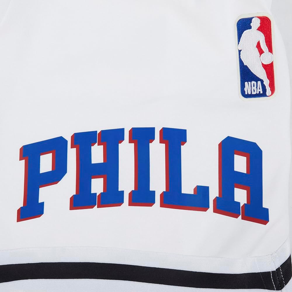 Mens NBA Classic Chenille Cotton Double Knit Athletic Short