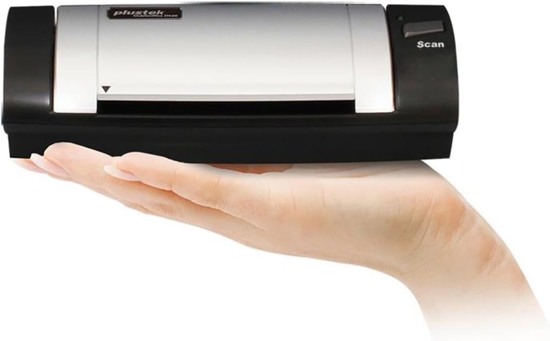 Plustek 783064607872 D620 Card & Id Scanner Usb Perp Powered Duplex A6 600dpi