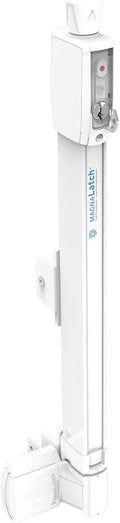 D&D Technologies ML3TPKAWT MagnaLatch Top Pull 20-inch Gate Latch, Magnetic Lock System, Professional-Grade Pool & Child Safety Gate Latch, Weather-Resistant Hardware, Any Square Gate Frame and Post