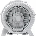 Regenerative Blower for Aquaculture, 110V 50Hz Ring Blower 0.5HP 0.74HP 1.01HP 1.49HP, Large Airflow Type High-Pressure Vortex Blower, Industrial Vacuum Pump(250W/0.33HP)