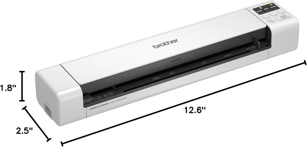 Brother DS-940DW Duplex and Wireless Compact Mobile Document Scanner
