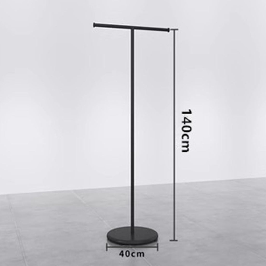 Freestanding Clothing Store Display Stands Garment Rack,boutique Retail T-type Clothes Hanger Entrance Porch Organization Hanging Rod,Suit Shirt Clothing Rack,laundry Room Hanging Clothes Rod