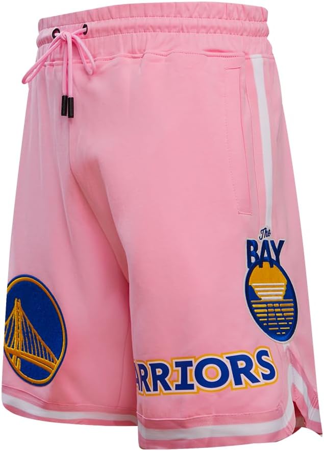Mens NBA Classic Chenille Cotton Double Knit Athletic Short