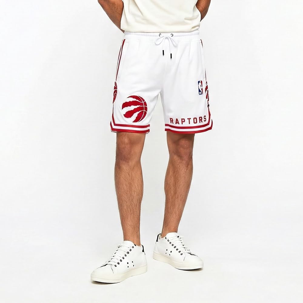 Mens NBA Classic Chenille Cotton Double Knit Athletic Short