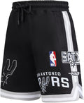 Mens NBA Classic Chenille Cotton Double Knit Athletic Short