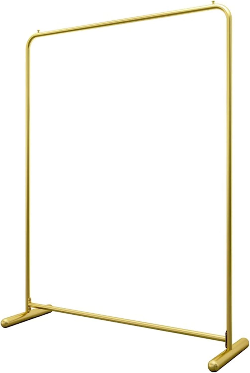 Heavy duty Garment rack Metal Clothes Rail For Bedroom, Heavy-Duty Clothing Rack For Hanging And Display Clothes, Freestanding Single-Rail Coat Rack For Retail Store, Clothes Organizer, Gold ( 100X40