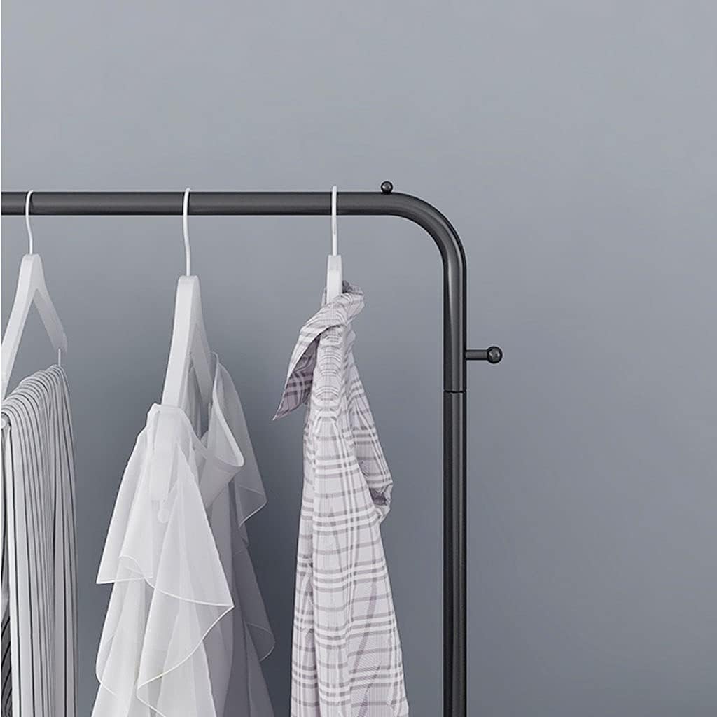 YYDS Clothing Garment Rack Floor Coat Racks Freestanding Garment Racks Easy Assembly Durable Clothes Rack Round Marble Base Metal Pipe Hanger Stand Clothing Racks