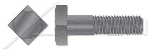 (100 pcs) 1/2'-13 X 4, Machine Bolts, Square Head, Steel