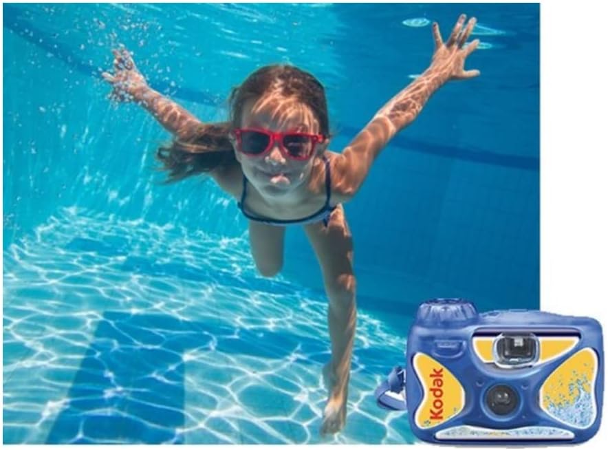 Kodak Sport Underwater Single-Use Disposable Camera with 800 Speed 27-Exposure Film (10-Pack)