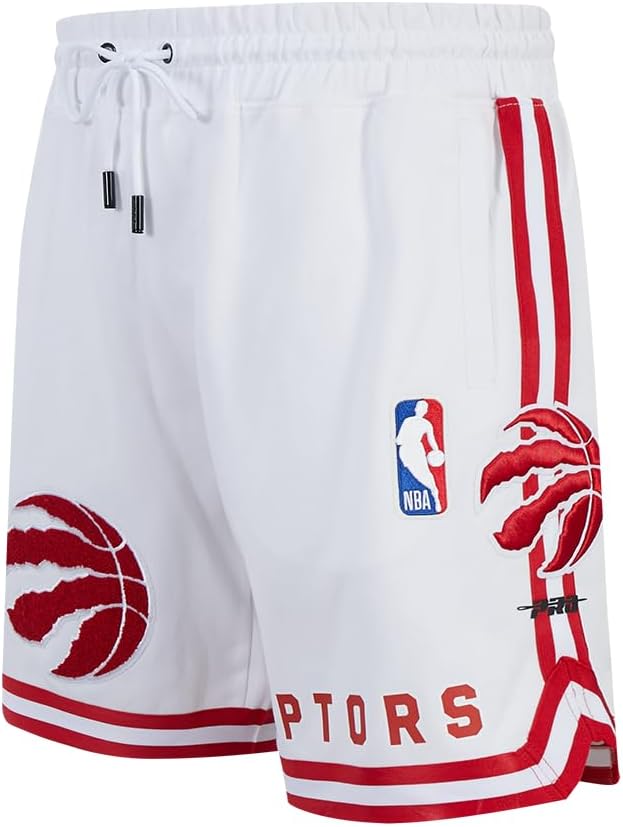 Mens NBA Classic Chenille Cotton Double Knit Athletic Short