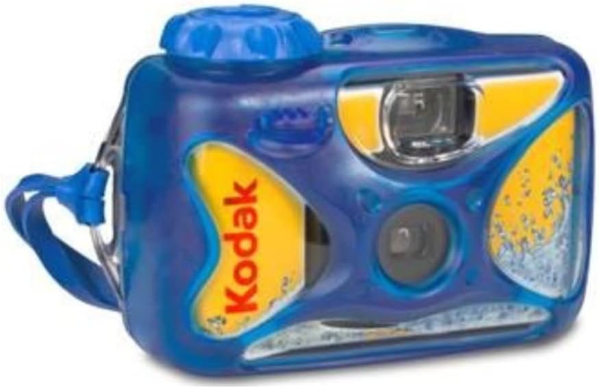 Kodak Sport Underwater Single-Use Disposable Camera with 800 Speed 27-Exposure Film (10-Pack)