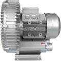 Regenerative Blower 0.5HP/0.74HP/1.49HP 110v Single Phase, Aluminum Alloy High-Pressure Vortex Ring Blower, Industrial Vacuum Pump for Air Blowing