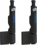 Trident 10 Inch Tall Black Magnetic Pool Child Safety Gate Latch | Keyed Alike | TRIDENT-10-BK-KA. Pack of 2