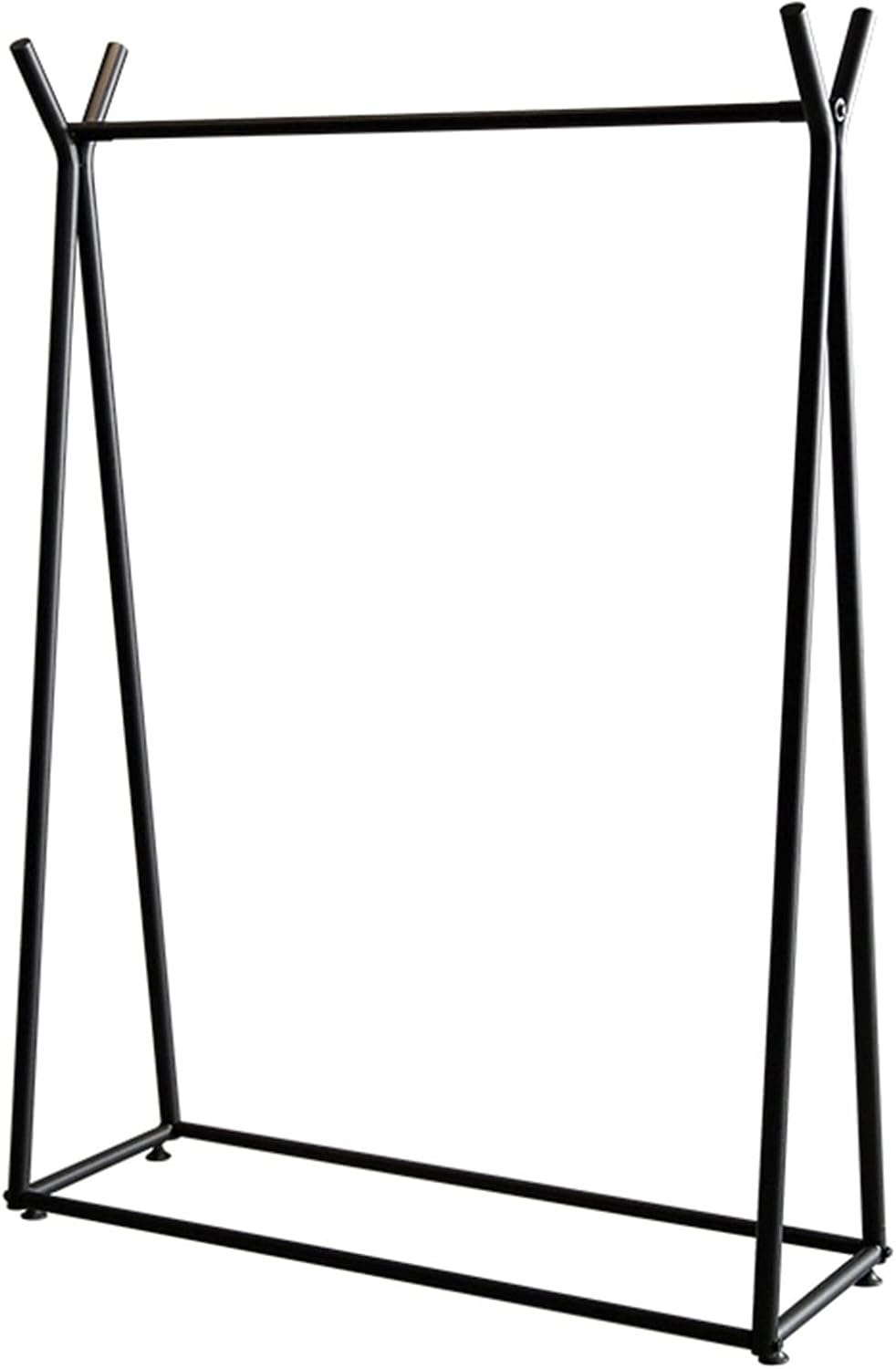 Heavy Duty Coat Rack, Garment rack Industrial Vintage Clothes Rail For Bedroom And Living Room Heavy Duty Metal Clothing Rack For Hanging Clothes Freestanding Retail Display Racks Single Rod ( 120X40