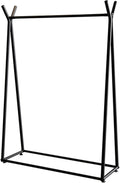Heavy Duty Coat Rack, Garment rack Industrial Vintage Clothes Rail For Bedroom And Living Room Heavy Duty Metal Clothing Rack For Hanging Clothes Freestanding Retail Display Racks Single Rod ( 120X40