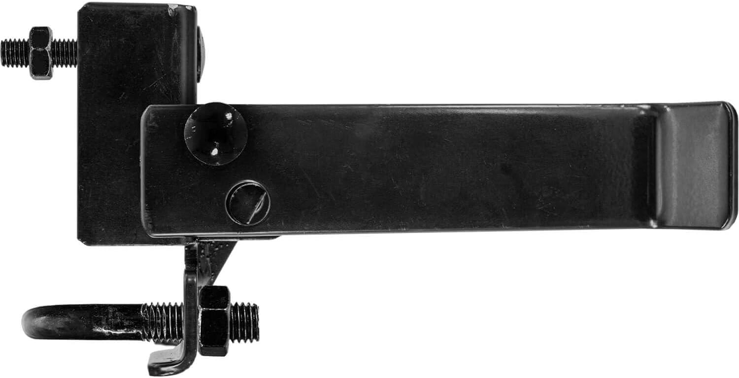 Black 1-3/8' x 2-3/8' Heavy Duty Fork Latch- Pressed Steel - Powder Coated - CASE Qty 10