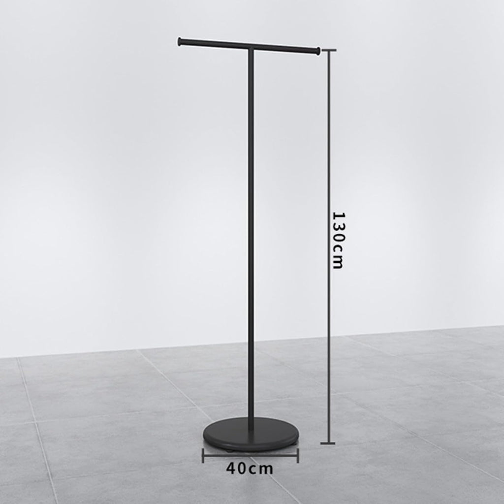 Freestanding Clothing Store Display Stands Garment Rack,boutique Retail T-type Clothes Hanger Entrance Porch Organization Hanging Rod,Suit Shirt Clothing Rack,laundry Room Hanging Clothes Rod