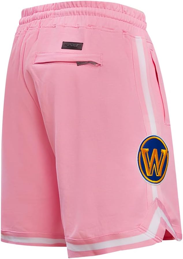 Mens NBA Classic Chenille Cotton Double Knit Athletic Short