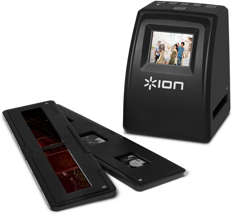 ION Film 2 SD Max | Hi-Res 35mm Slide and Negative Scanner with SD card (23 Megapixel sensor)