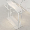 Heavy Duty Pipe Clothes Rack, Clothing Display Stand For Boutiques/Retail Shops/Home Storage, Clothing Store Modern Garment Rack, Free Standing Metal Garment Rack Suit Shirt Display Stand(B,120*50*150