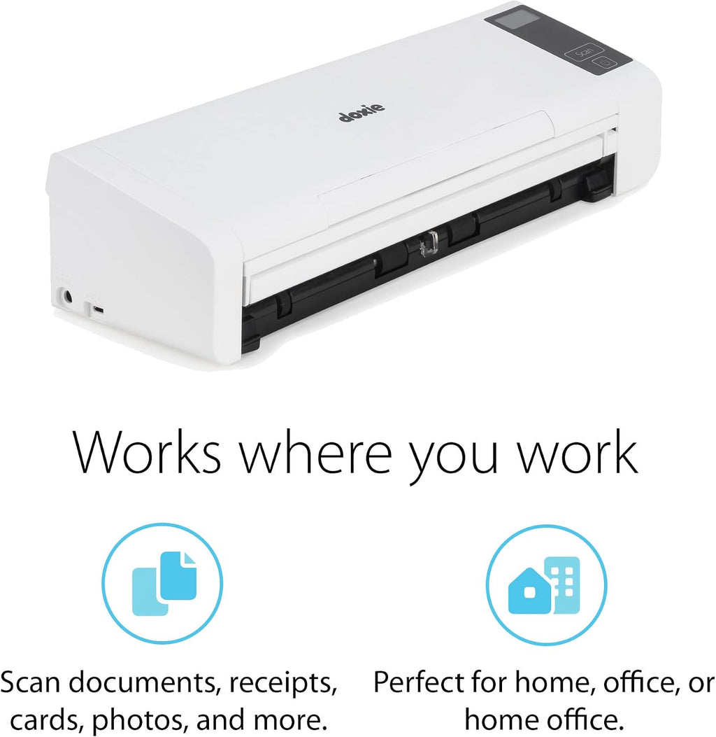 Doxie Pro - Duplex Document Scanner and Receipt Scanner for Home and Office with Amazing Software for Mac and PC