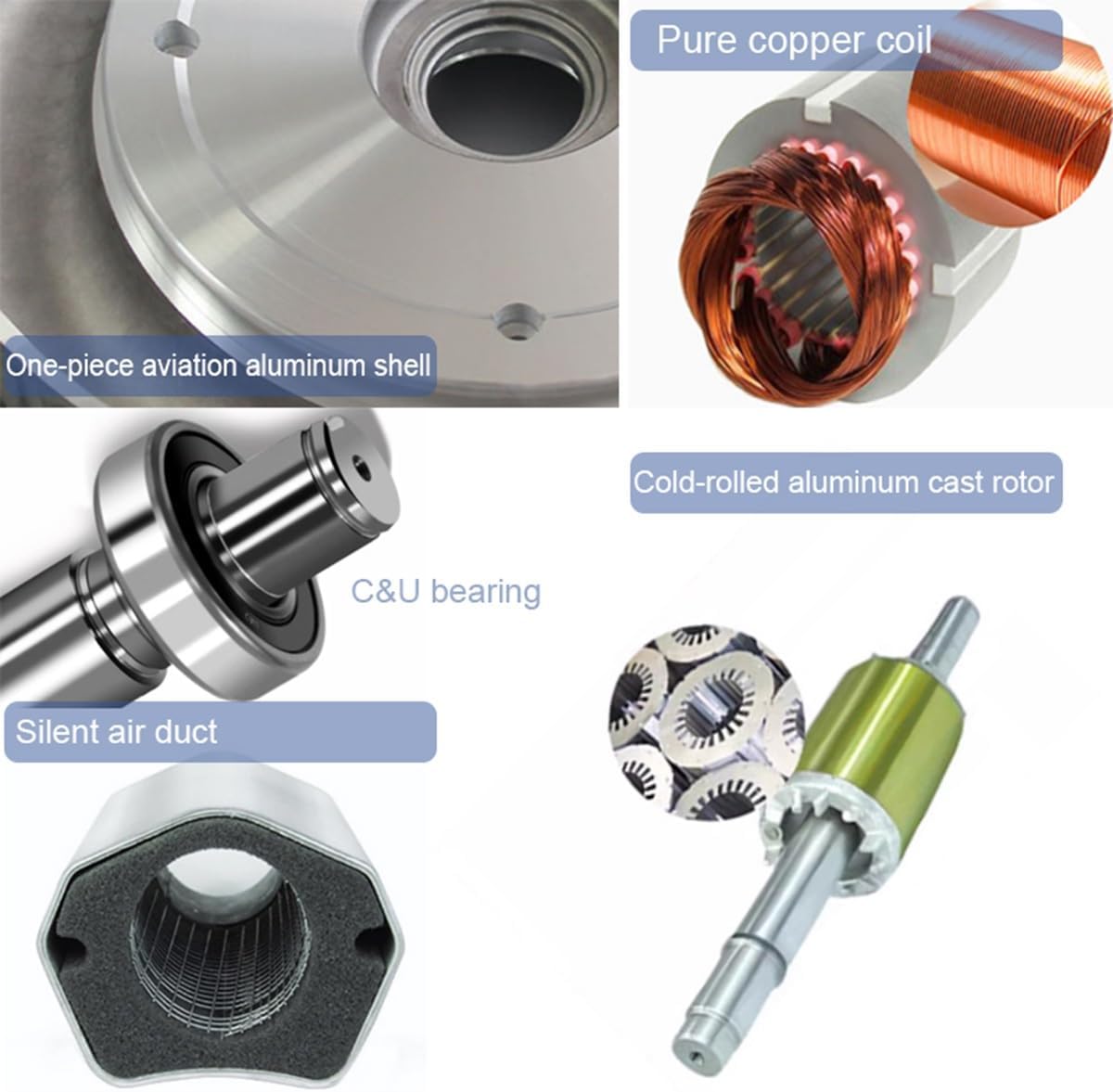 Regenerative Blower High Pressure Vortex Ring Blower Industrial Vortex Blower 110V Fish Pond Aerator Vacuum Pump 120W 180W 250W 350W 550W