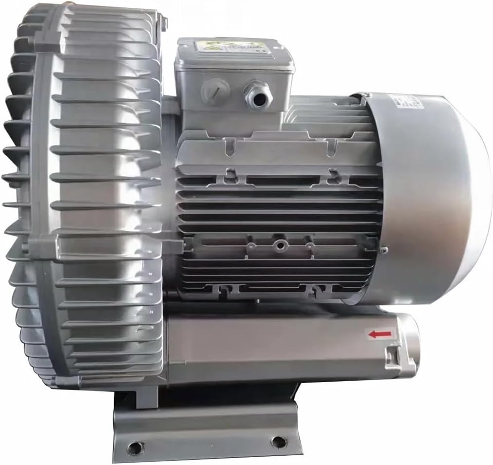 Fish Farm 1.5KW Single Phase Ring Blower for Fish Pond Aeration Systems 44000rpm