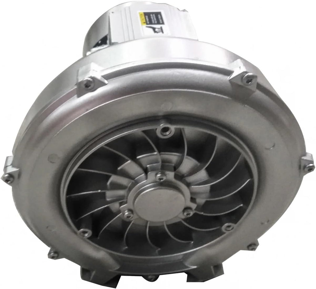 Fish Farm 1.5KW Single Phase Ring Blower for Fish Pond Aeration Systems 44000rpm