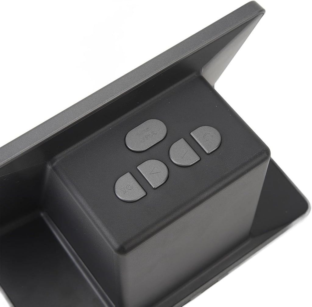 Digital Film Scanner with Large 5inch LCD Screen, HD Screen Film Slide Scanner Convert 135 126KPK 110 Super 8mm Film Monochrome Slide to 48MP JPEGs