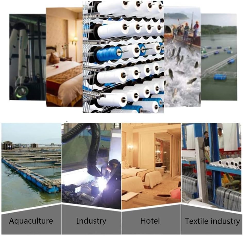 Regenerative Blower 50Hz High Pressure Ring Blower Fish Pond Centrifugal Blower Aluminum Alloy Single Phase 110v Vortex Blower, for Sewage Aeration 0.24HP/0.5HP/1.01HP/1.49HP(370W/0.5HP)