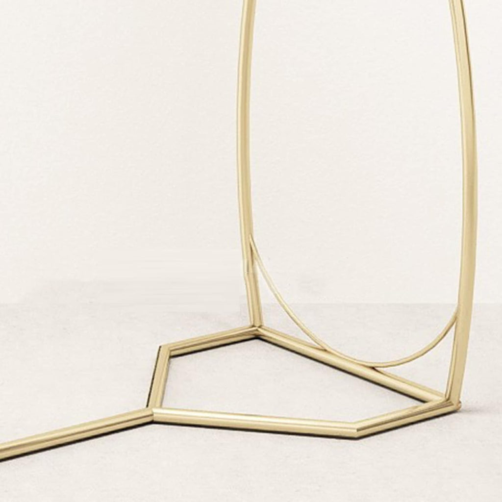 Metal Garment Rack, Freestanding Metal Clothes Rail, Double-Pole Bedroom Clothing Rack for Coats, Sweaters, Shirts, Gold, 120 * 45 * 140CM(Size:120 * 45 * 140CM,Color:Gold)