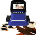 4.3' Digital Film&Slide Scanner, Converts 120 Medium Format, 127 Film, Microfiche, 35mm Negatives&Slides to Digital JPEG, with 8G Memory Card, 22 Million Pixels Film Scanners, for Family Trips