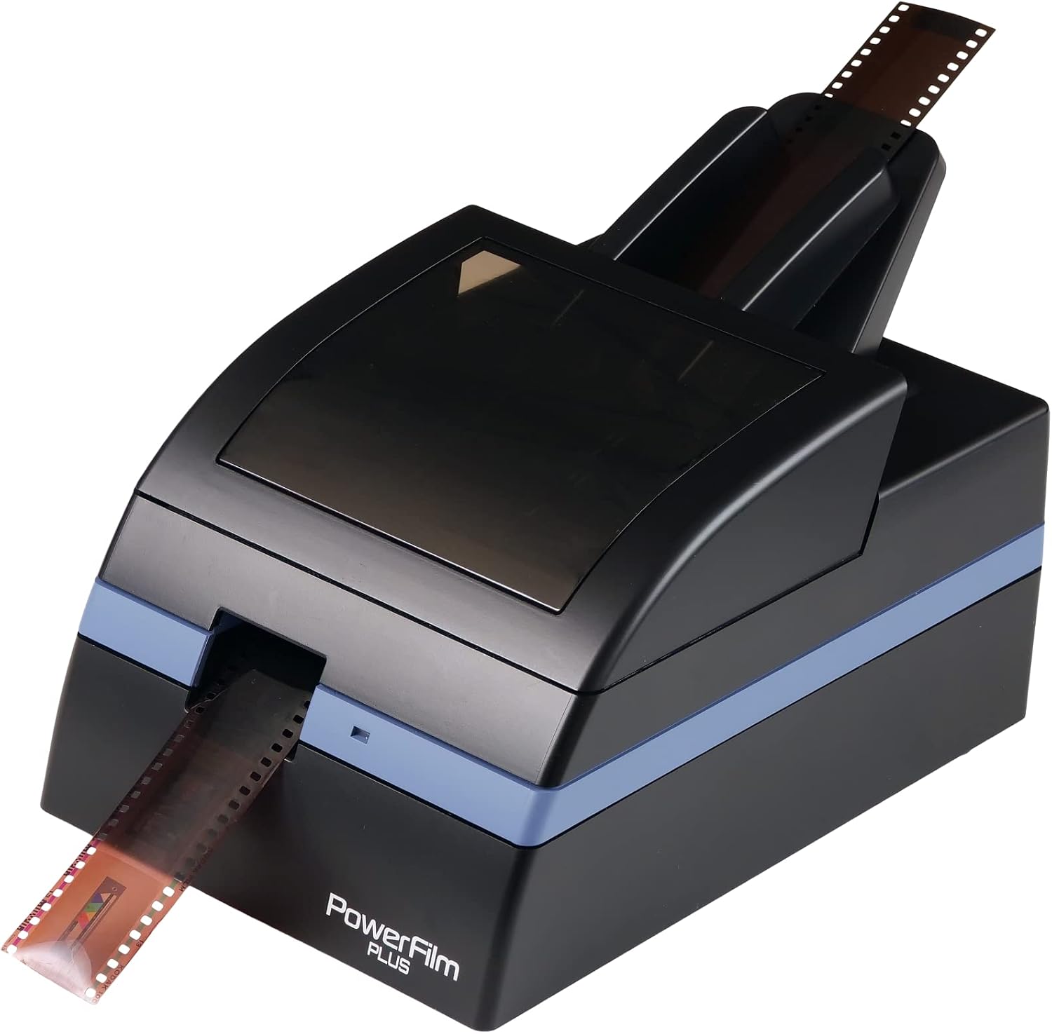 Pacific Image PowerFilm Plus 35mm Film Scanner. Auto Batch scan Negative/Positive Filmstrips. Up to 10 Film Strips/Maximum 60 Frames in One Batch. 24 MegaPixel/True Color. Mac/Pc.