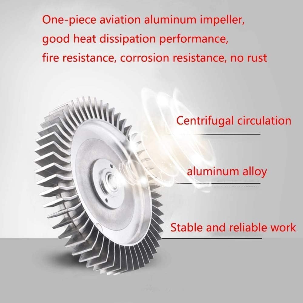 Regenerative Blower, Vortex Blower, 110V 50Hz Single Phase, High-Pressure Vortex Ring Blower, Industrial Vacuum Pump for Air Blowing(350W/0.47HP)