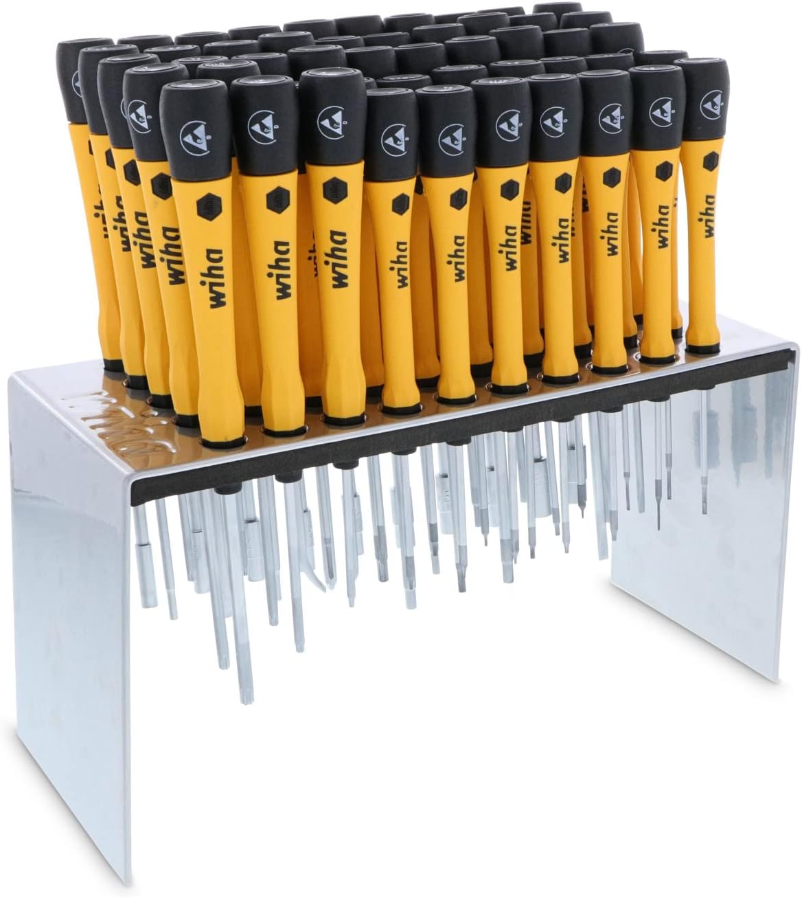 Wiha 92093 50 Piece Master Technician's ESD Safe PicoFinish Precision Screwdriver Bench Top Set