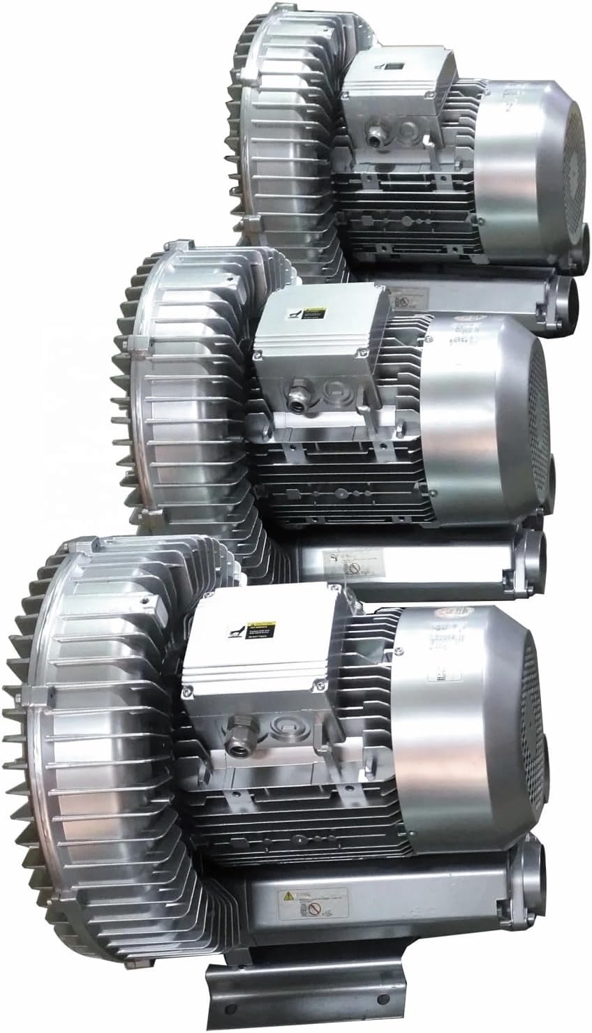 Fish Farm 1.5KW Single Phase Ring Blower for Fish Pond Aeration Systems 44000rpm