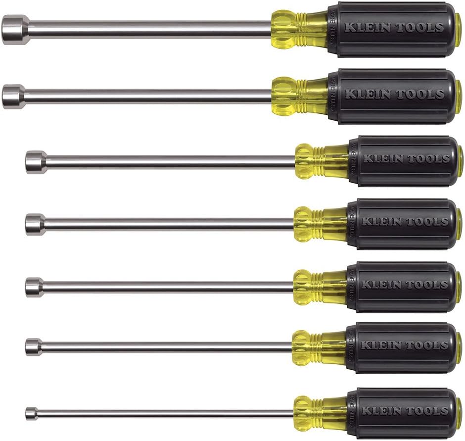 Klein Tools Magnetic and Metric Nut Driver Set (13-Piece)
