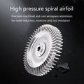 Regenerative blower 0.24HP 0.33HP 0.47HP Ring Blower - High-Pressure Vortex Ring Blower, For Fish Tank Centrifugal blower Aluminum Alloy 110V 50Hz(120W/0.16HP)