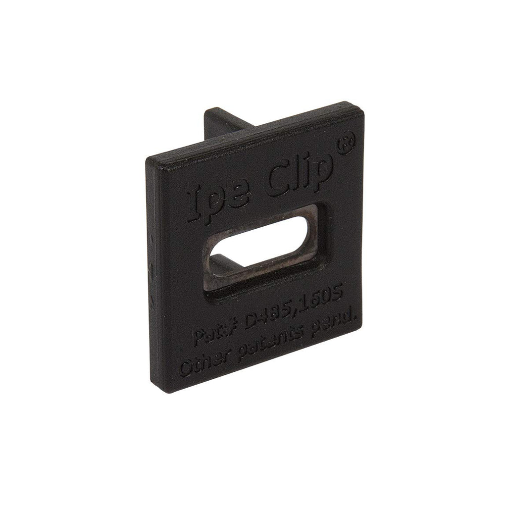 DeckWise Ipe Clip Extreme Hidden Deck Fastener Kit – Black – 175 Count – Includes Clips, Screws & Accessories – Works with Hardwood, Thermal, and Composite Boards – Compatible with Trex