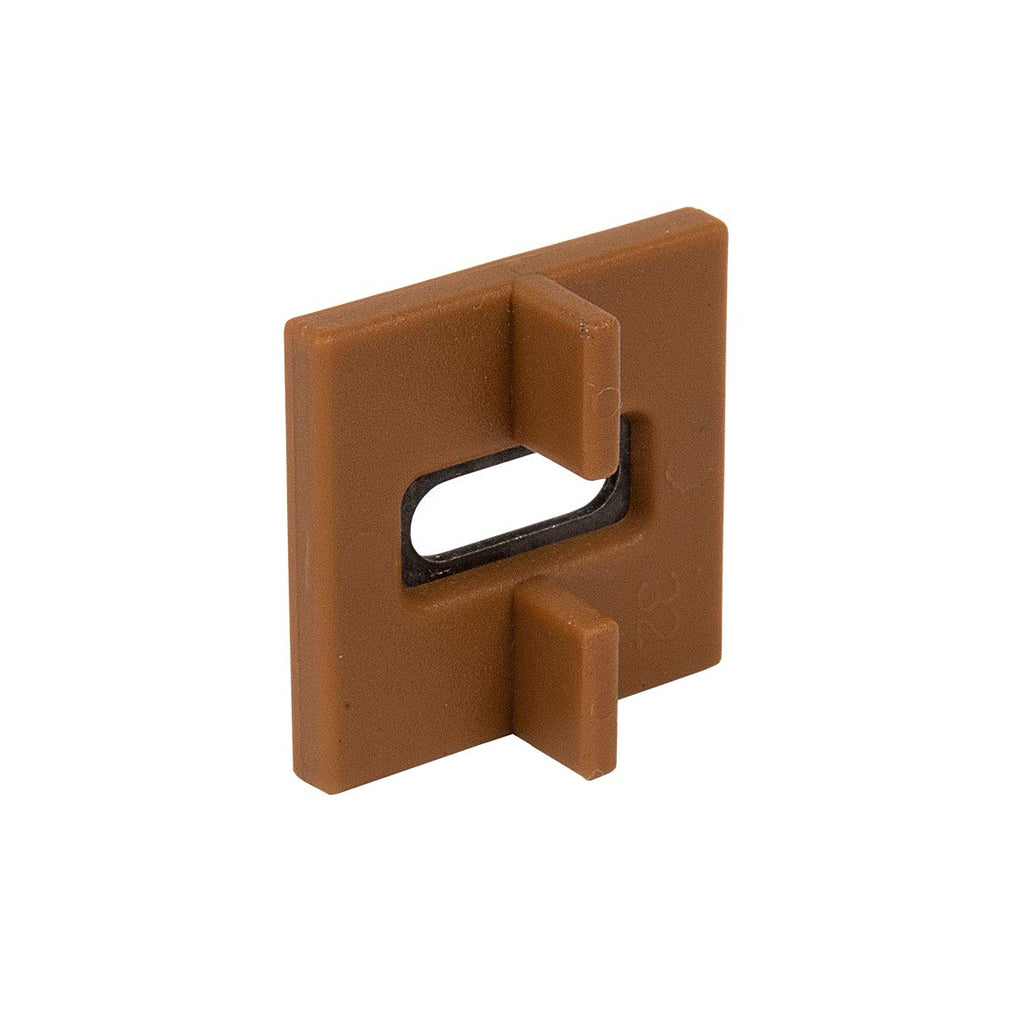 DeckWise (Brown) Ipe Clip Extreme Hidden Deck Fasteners, 3/32' Spacing, Includes Stainless Steel Black #8x2 Trim-Head Screws for 100 Sq. Ft. of AD Hardwood or Thermal Wood Decks (175 ct. Kit)